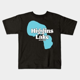 higgins Lake Michigan Kids T-Shirt